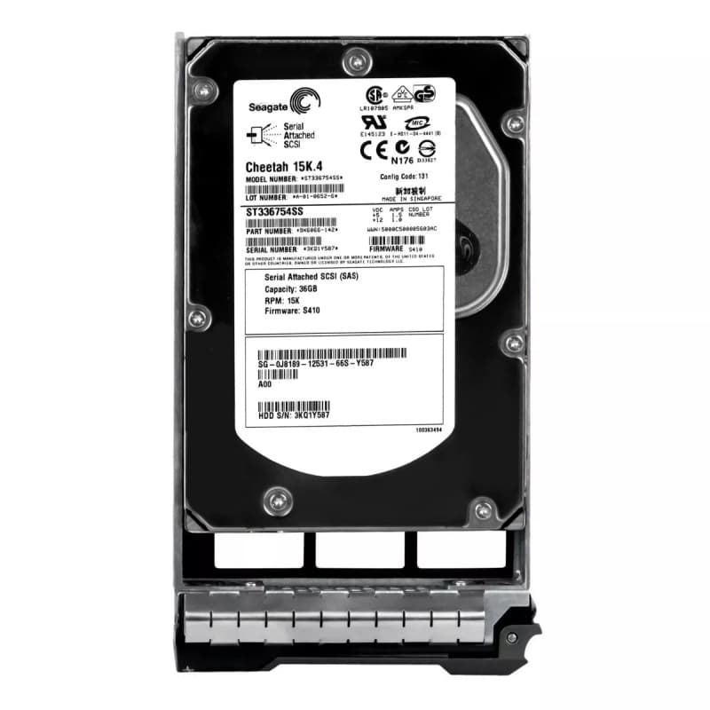 Жесткий диск Dell 0J8189 36Gb SAS 3,5" HDD