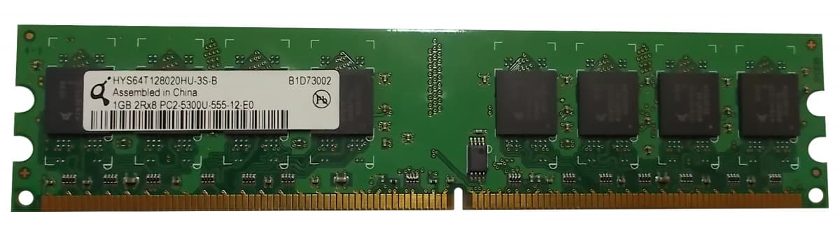 Оперативная память Qimonda HYS64T128020HU-3S-B DDRII 1024Mb