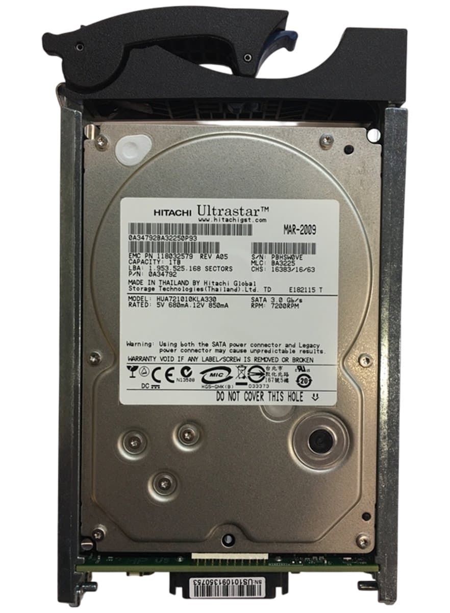 EMC EMC 1Tb 7200 SATAII 3.5" HDD 0A34792