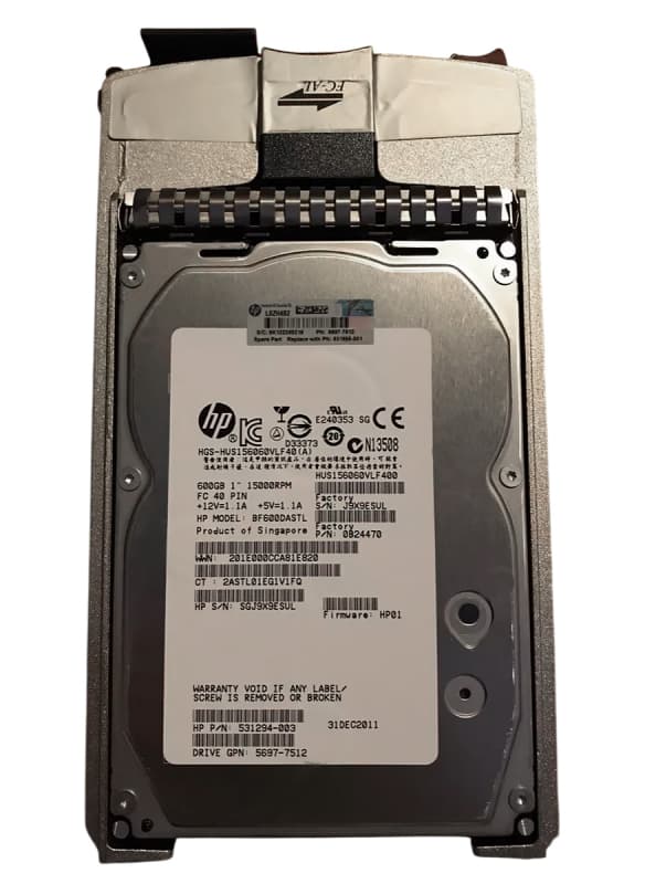 Жесткий диск HP EVA AP751B 600Gb Fibre Channel 3,5" HDD