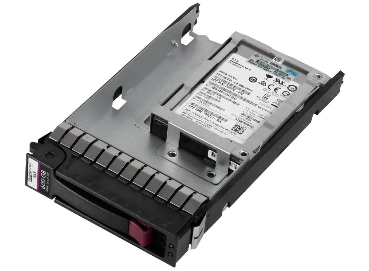 Жесткий диск HP 600Gb 15000 SAS 3.5" HDD EH0600JEDHE