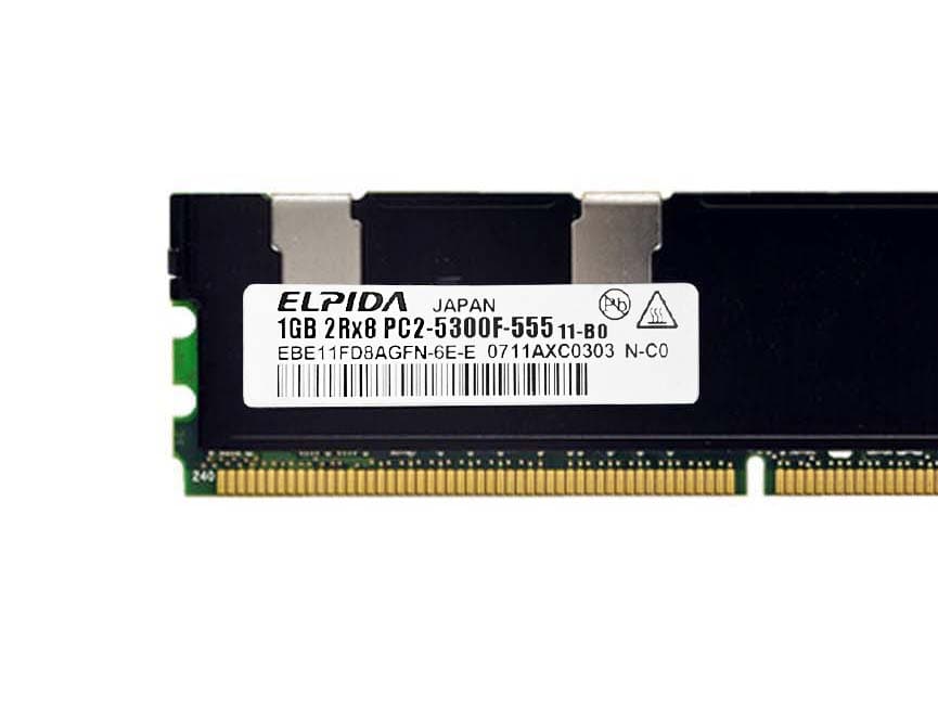 Оперативная память Elpida EBE11FD8AGFN-6E-E DDRII 1GB