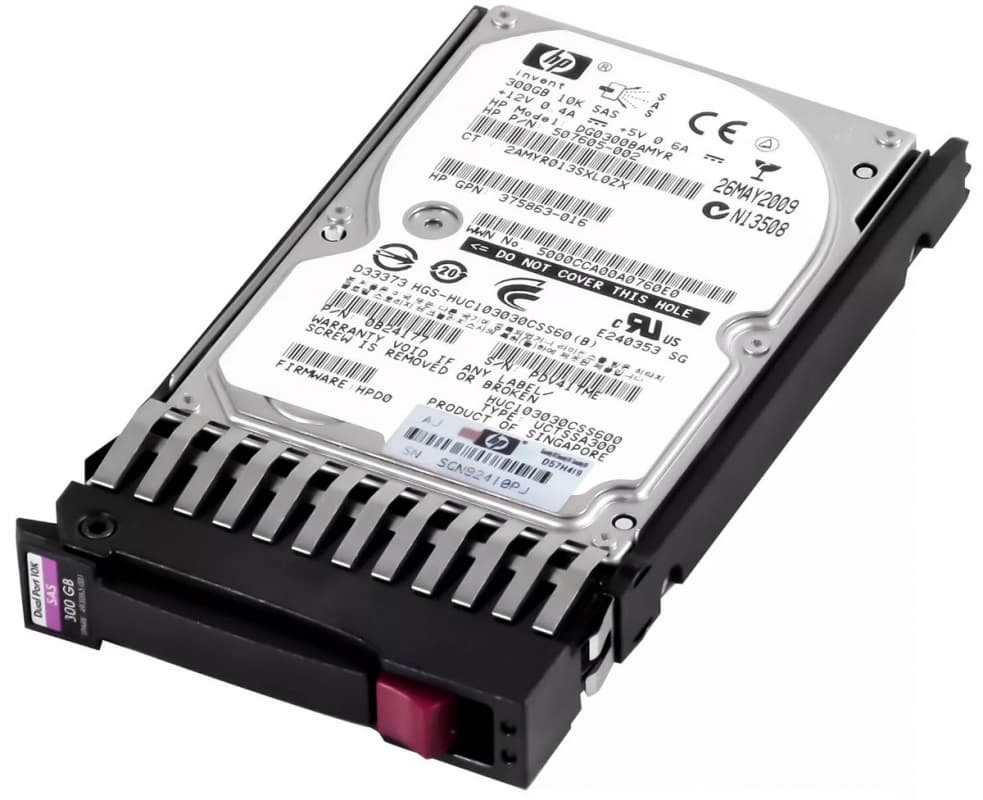 Жесткий диск HP DG0300BAMYR 300Gb  SAS 2,5" HDD