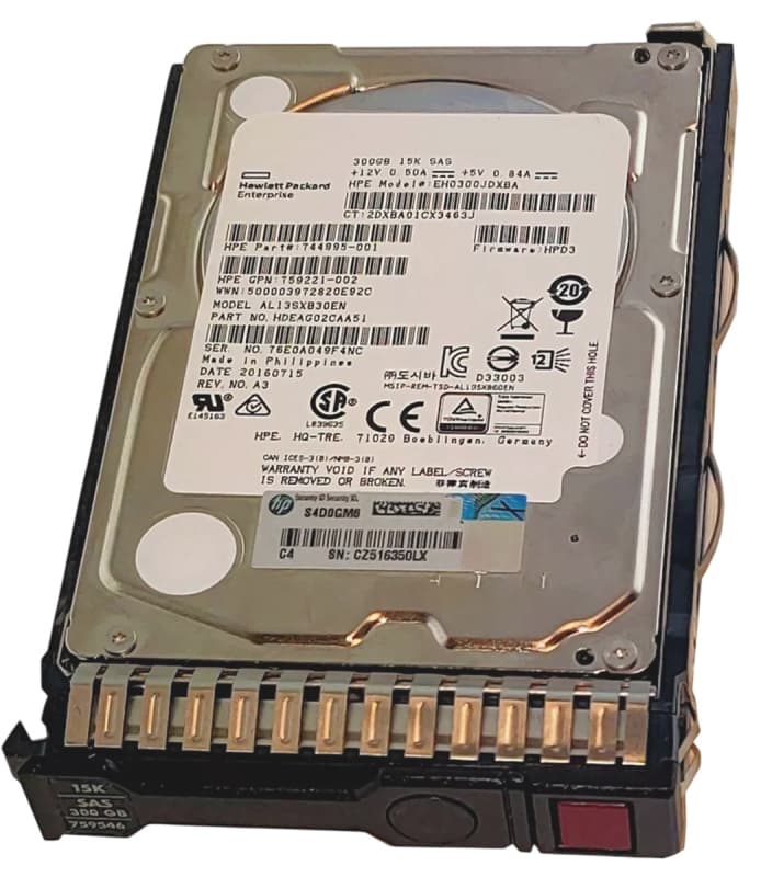 Жесткий диск HP EH0300JDXBA 300Gb 15000 SAS 2,5" HDD