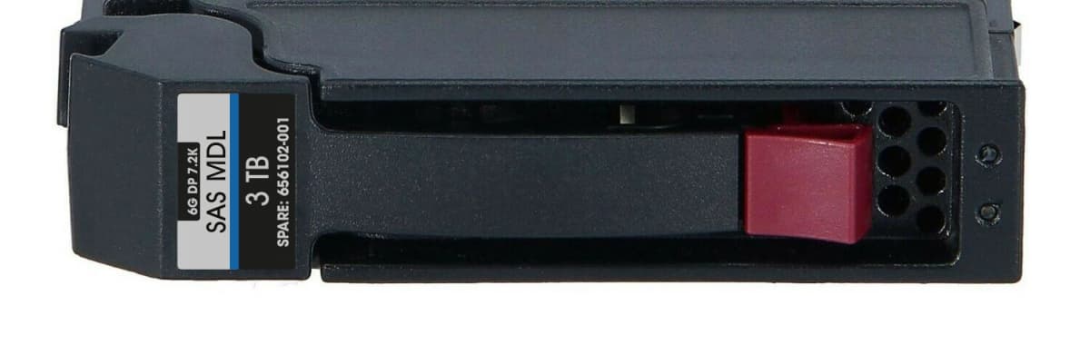 Жесткий диск HP 656102-001 3Tb  SAS 3,5" HDD