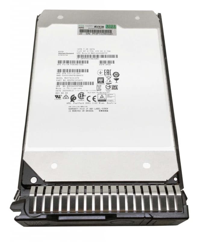 Жесткий диск HPE MB014000GWTFF 14Tb 7200 SATAIII 3,5" HDD