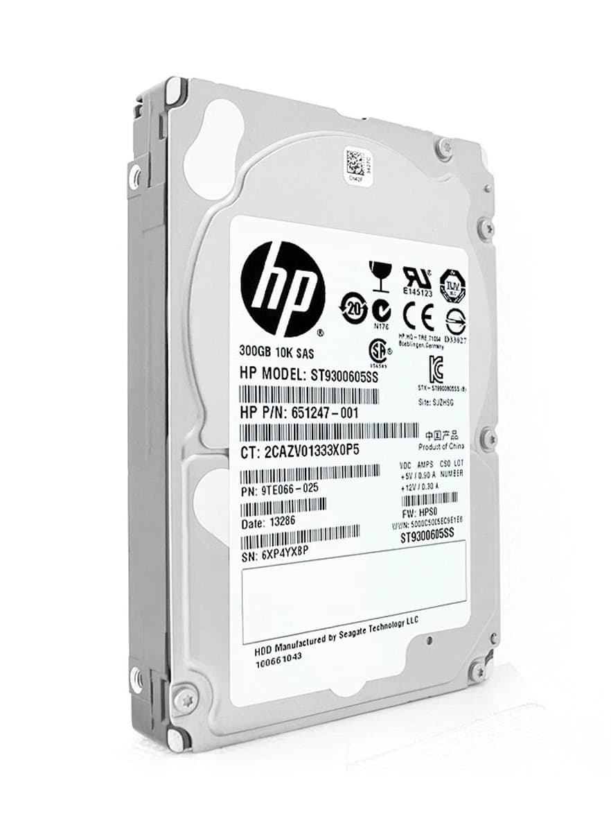 Жесткий диск HP 300Gb 10000 SAS 2.5" HDD 9TE066-025