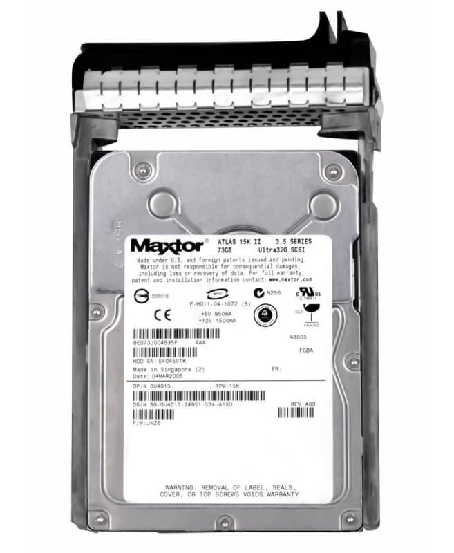Жесткий диск Dell 0U4015 73Gb  U320SCSI 3.5" HDD