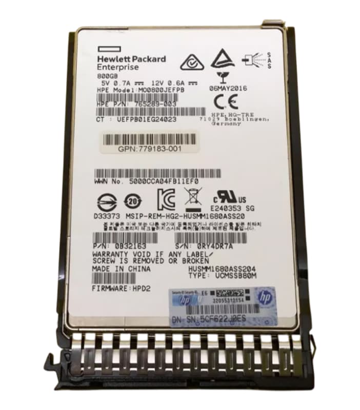 Жесткий диск HP 765289-003 800Gb  SAS 2,5" SSD