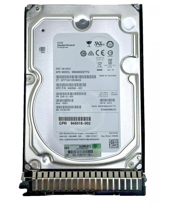 Жесткий диск HP 2AB11C-065 6Tb SATAIII 3,5" HDD