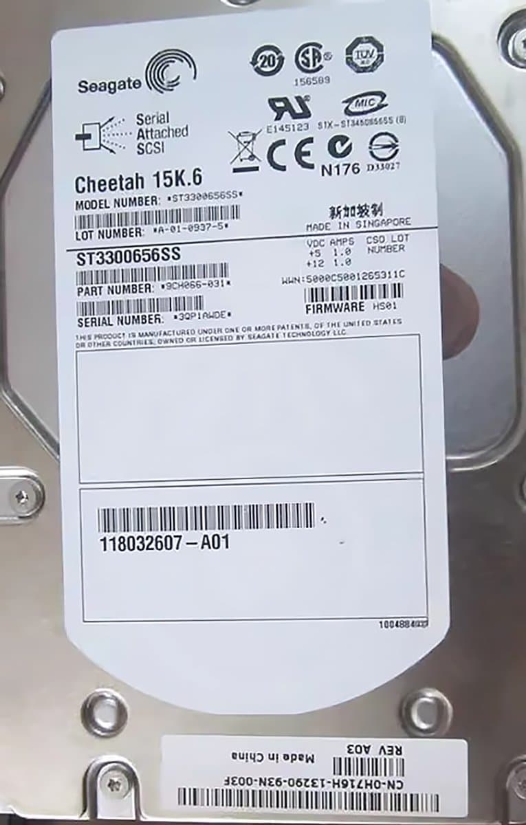 Жесткий диск  EMC 300Gb 15000 SAS 3.5" HDD 005048875