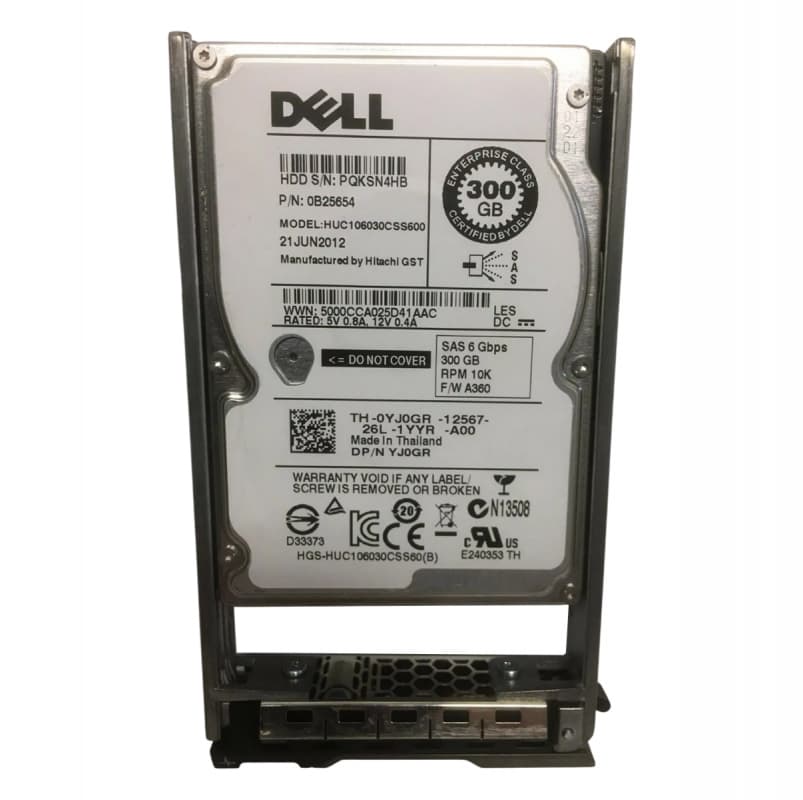 Жесткий диск Dell 0B25654 300Gb 10000 SAS 2,5" HDD