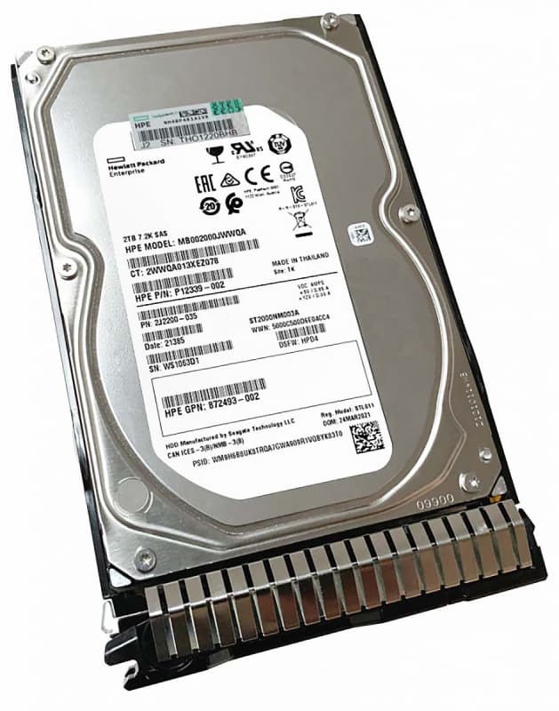 Жесткий диск HP 2J2200-035 2Tb 7200 SAS 3,5" HDD