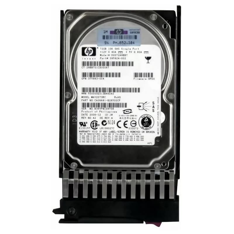 Жесткий диск HP 395924-002 72Gb  SAS 2,5" HDD