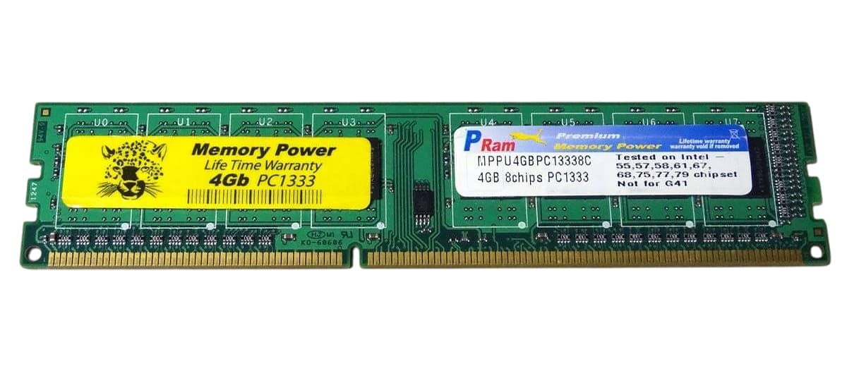 Оперативная память PRam MPPU4GBPC13338C DDRIII 4GB