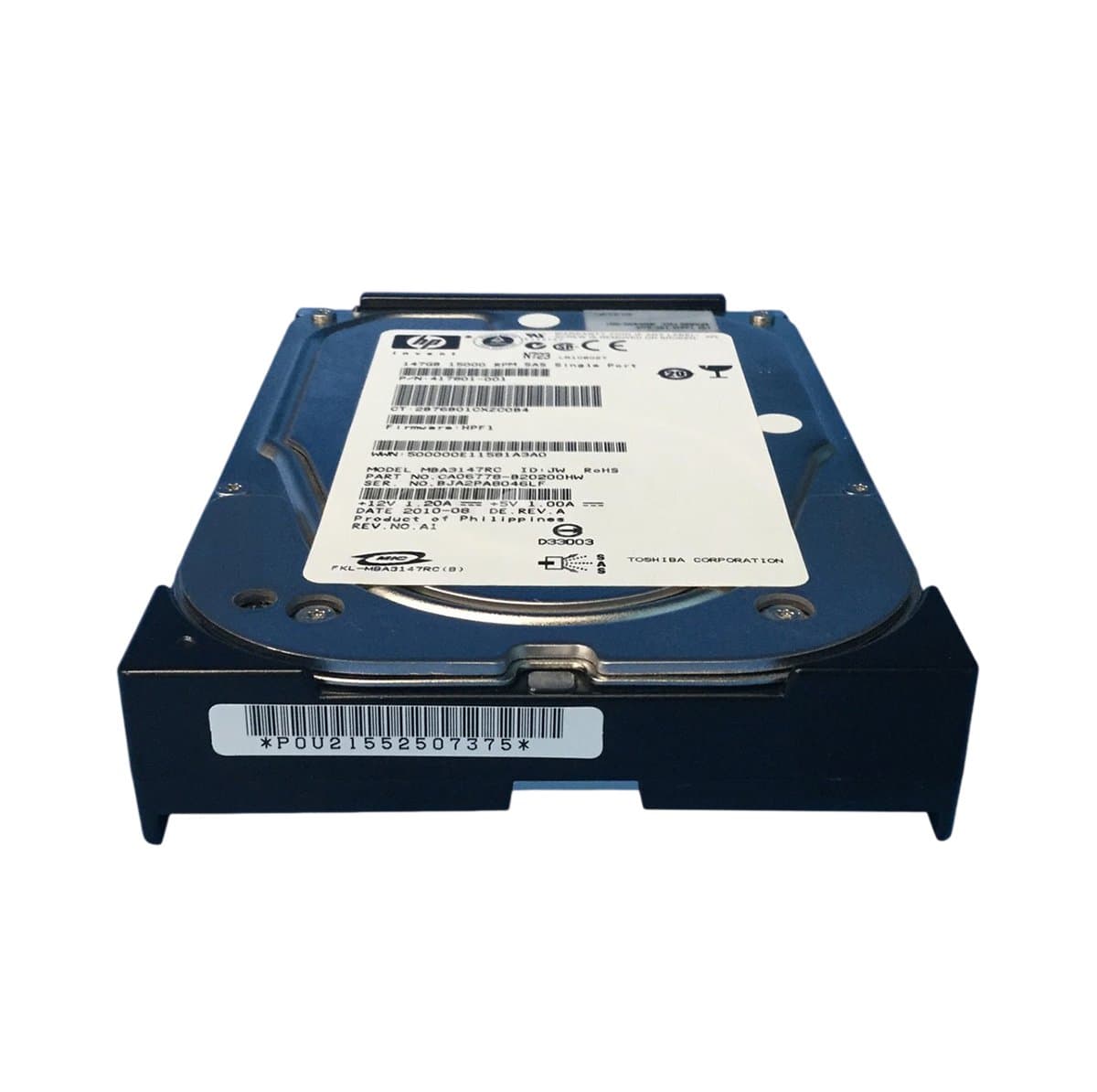 Жесткий диск HP 146Gb 15000 SAS 3.5" HDD 405183-001