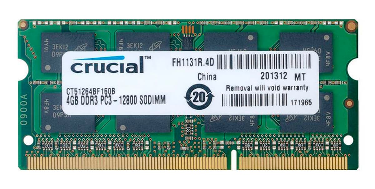 Оперативная память Crucial CT51264BF160B DDRIII 4Gb