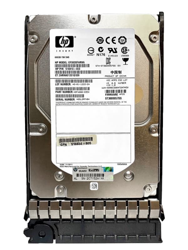 Жесткий диск HP AP872B 600Gb  SAS 3,5" HDD