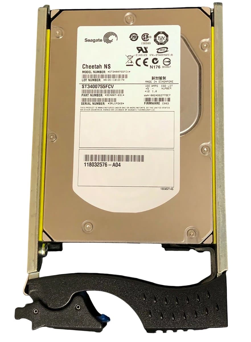 EMC EMC 400Gb 10000 Fibre Channel 3.5" HDD 118032576-A04