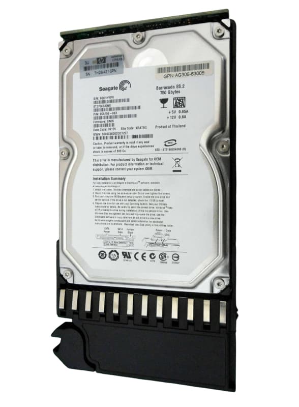 Жесткий диск HP 439730-001 750Gb SATAI 3,5" HDD