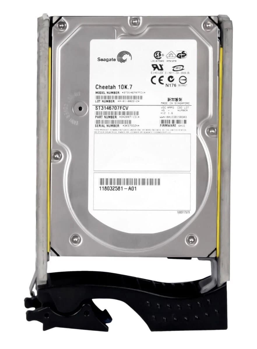  EMC EMC 146,8Gb 10000 Fibre Channel 3.5" HDD 118032581-A01