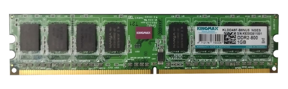 Оперативная память Kingmax KLDD48F-B8NU5 DDRII 1Gb