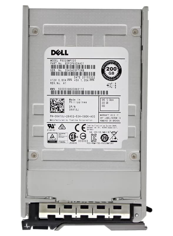 Жесткий диск Dell SDFCP93DAA01 200Gb SAS 2.5" SSD