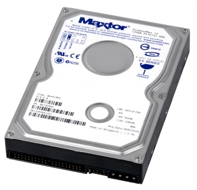 Жесткий диск Maxtor 6B120P0 120Gb 7200 IDE 3.5" HDD