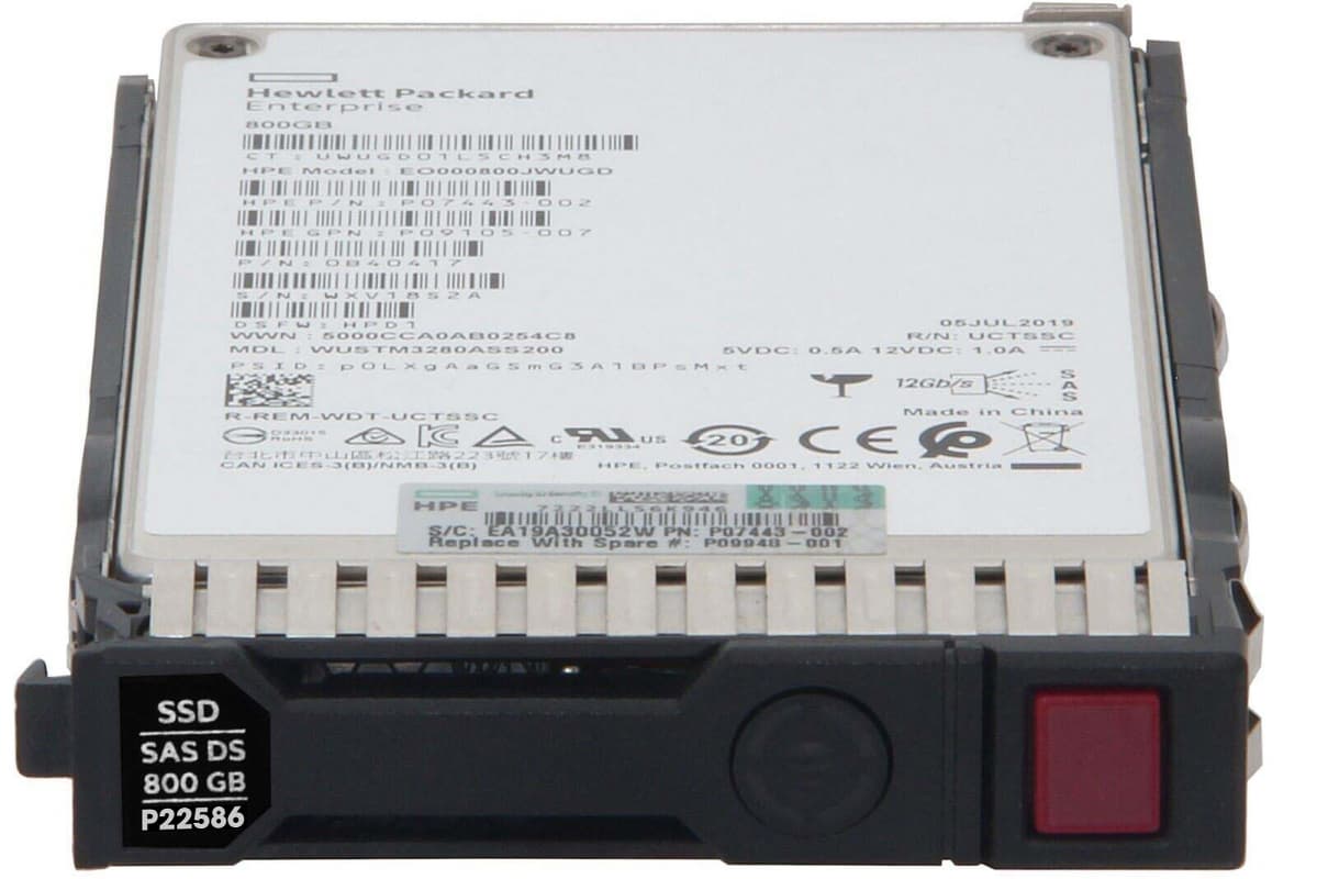 Жесткий диск HP P21127-B21 800Gb  SAS 2,5" SSD