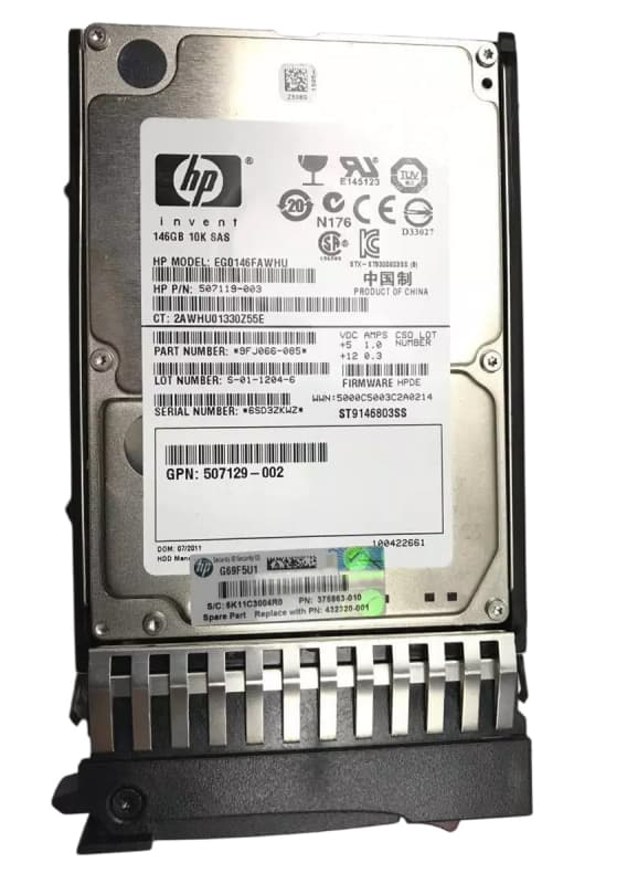 Жесткий диск HP 507129-001 146Gb SAS 2,5" HDD