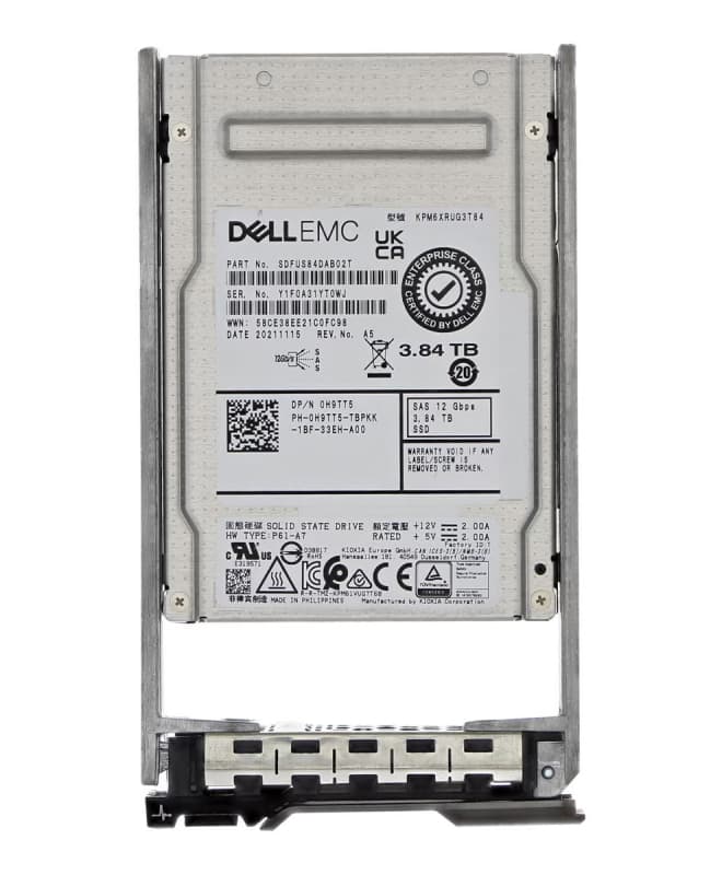 Жесткий диск Dell SDFUS84DAB01T 3.84TB SAS 2,5" SSD