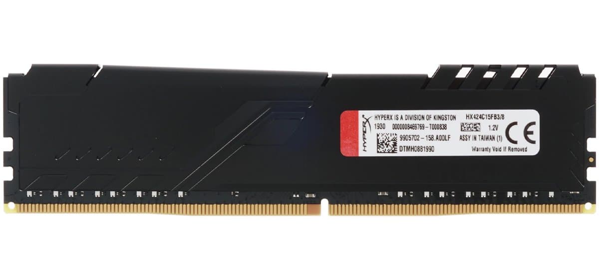 Оперативная память Kingston DDRIV 8Gb HX424C15FB3/8