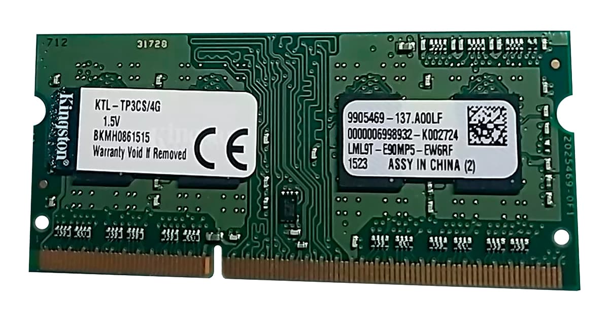 Оперативная память Kingston KTL-TP3CS/4G DDRIII 4Gb