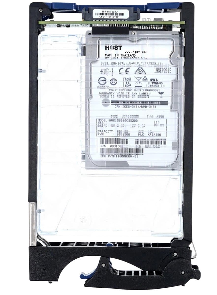 EMC 600Gb 15000 SAS 3.5" HDD 005050862