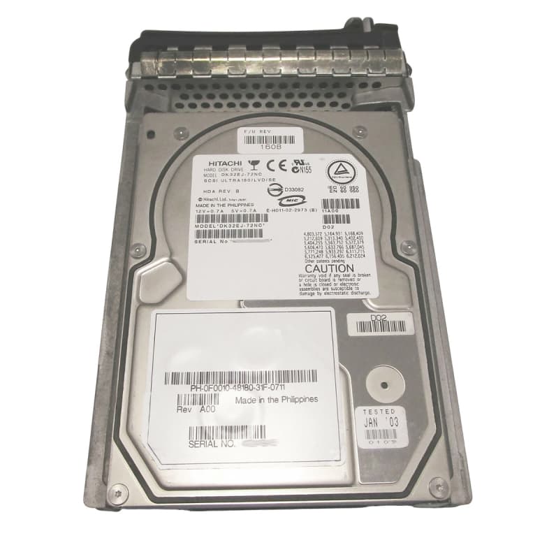 Жесткий диск Dell 0F0010 73,9Gb  U320SCSI 3.5" HDD