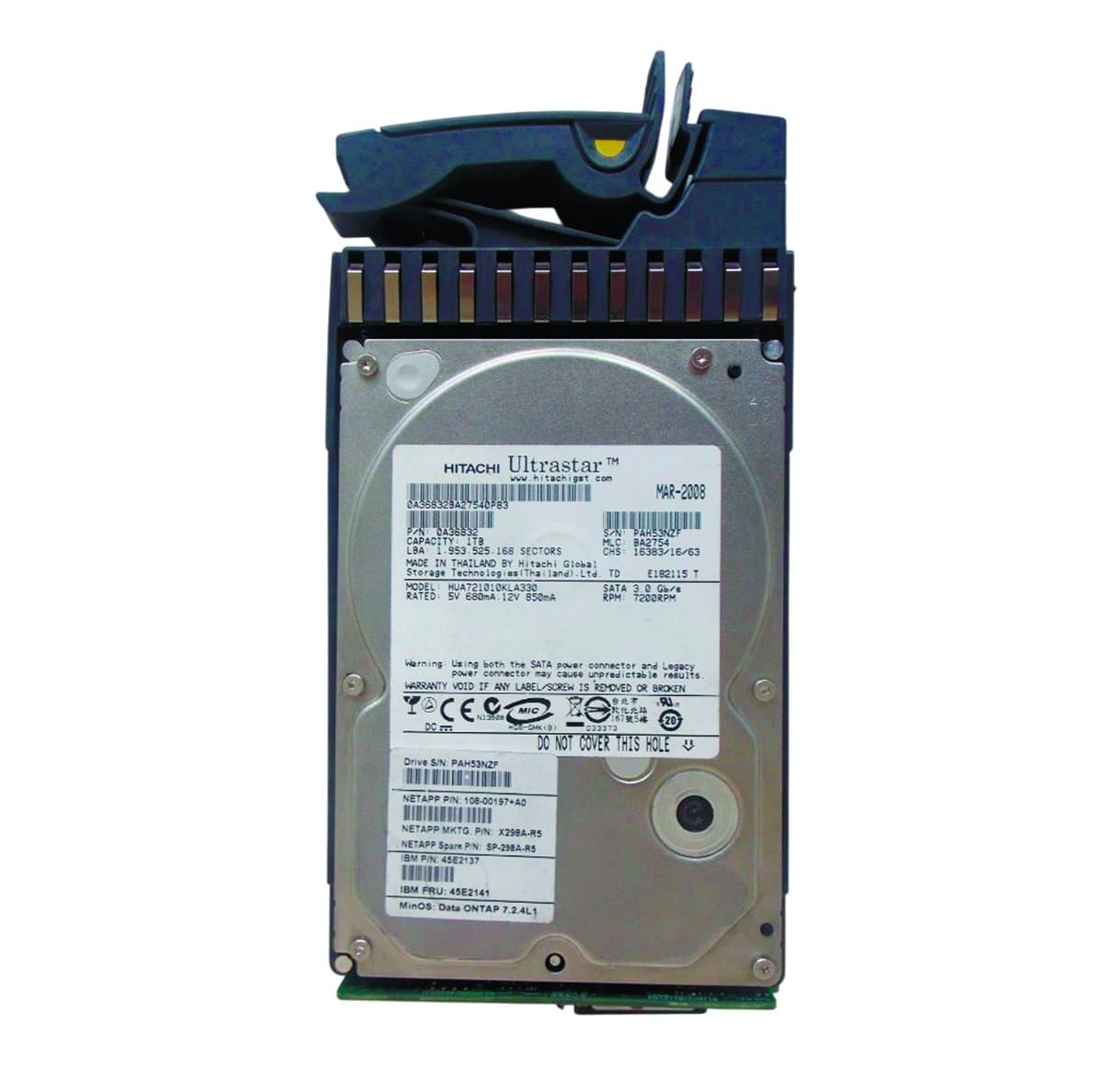 Жесткий диск NetApp 1Tb 7200 SATAII 3.5" HDD 0A36832