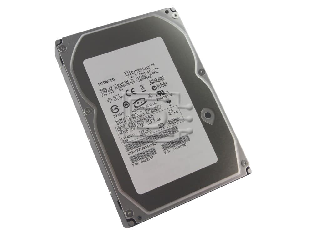 Жесткий диск Hitachi HUS153014VL3800 147Gb 15000 U320SCSI 3.5" HDD