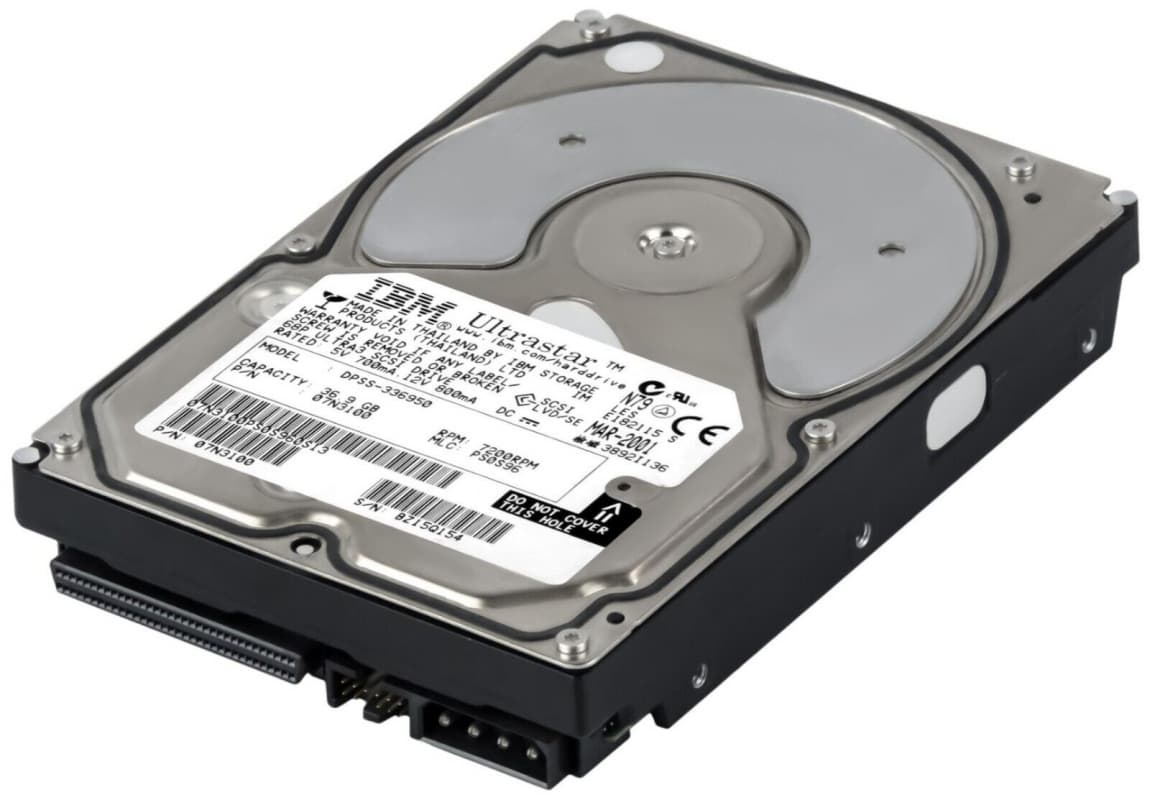 Жесткий диск IBM 07N3100 36Gb  U320SCSI 3.5" HDD