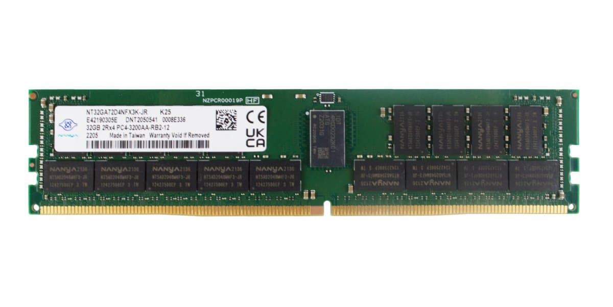  Nanya DDRIV 32Gb NT32GA72D4NFX3K-JR