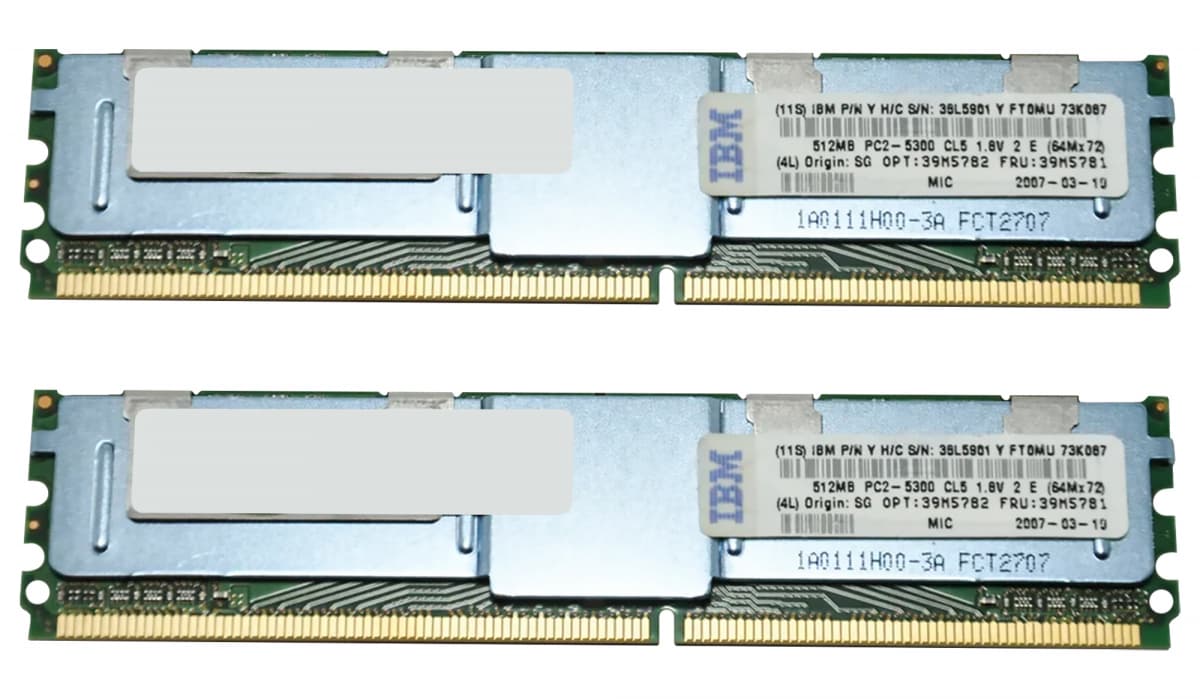 Оперативная память IBM 43X0608 DDRII 1Gb