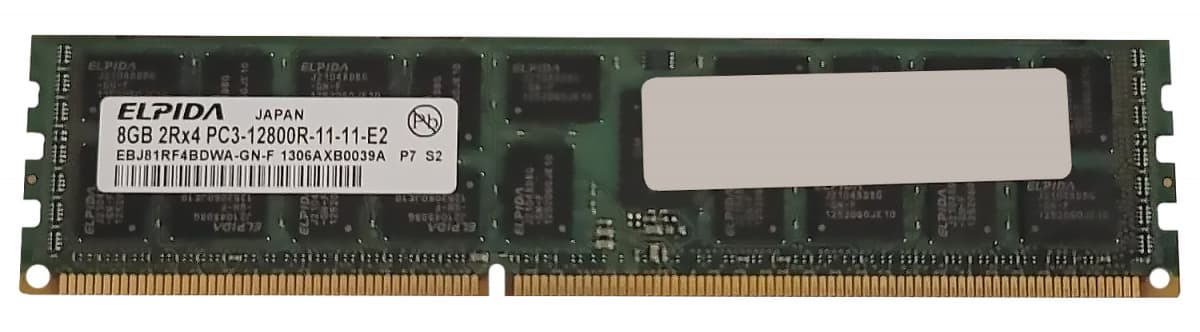 Оперативная память Elpida EBJ81RF4BDWA-GN-F DDRIII 8Gb