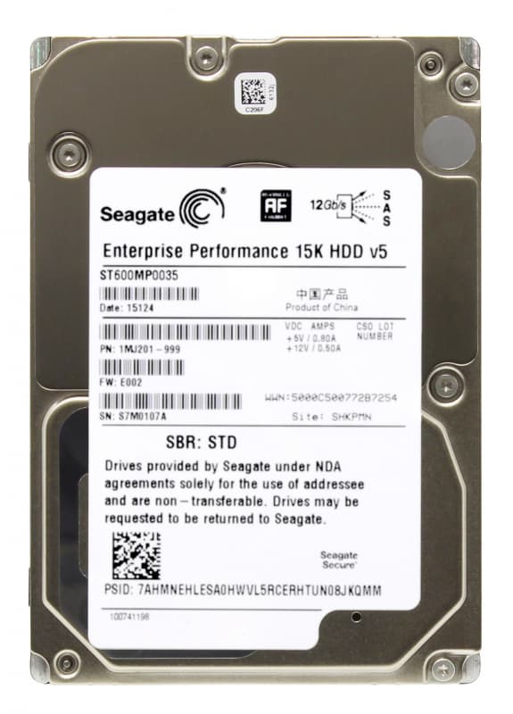Жесткий диск Seagate ST600MP0035 600Gb  SAS 2,5" HDD