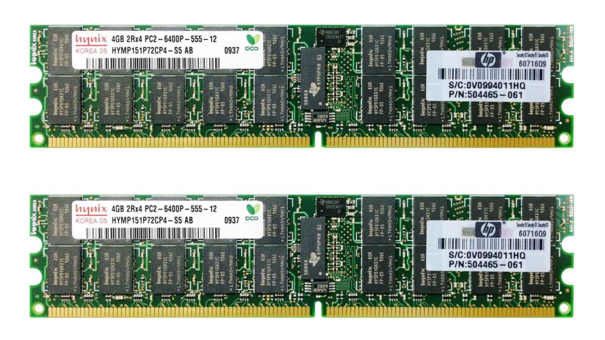 Оперативная память HP 504351-B21 DDRII 8Gb