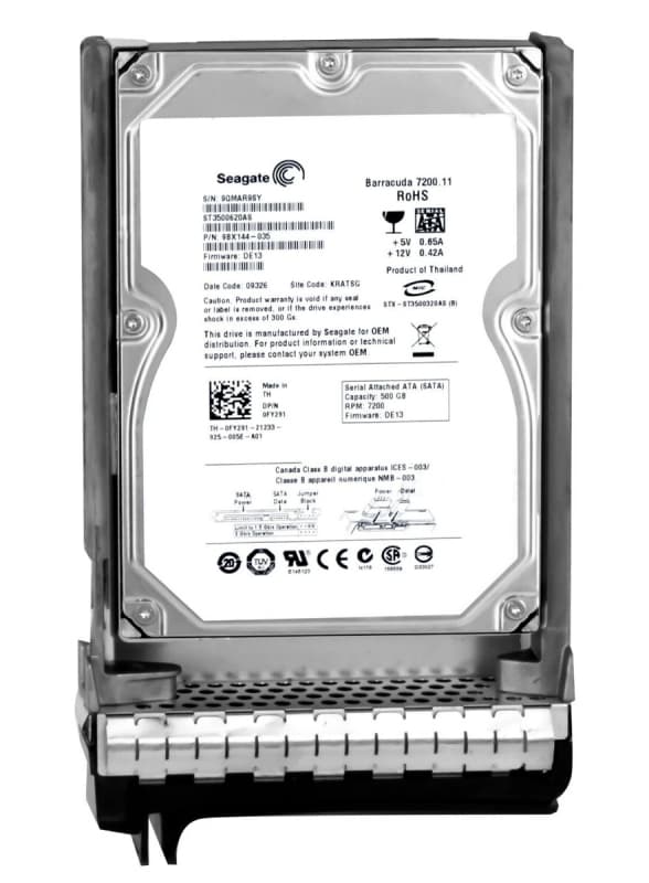 Жесткий диск Dell 9BX144-035 500Gb  SATAII 3,5" HDD