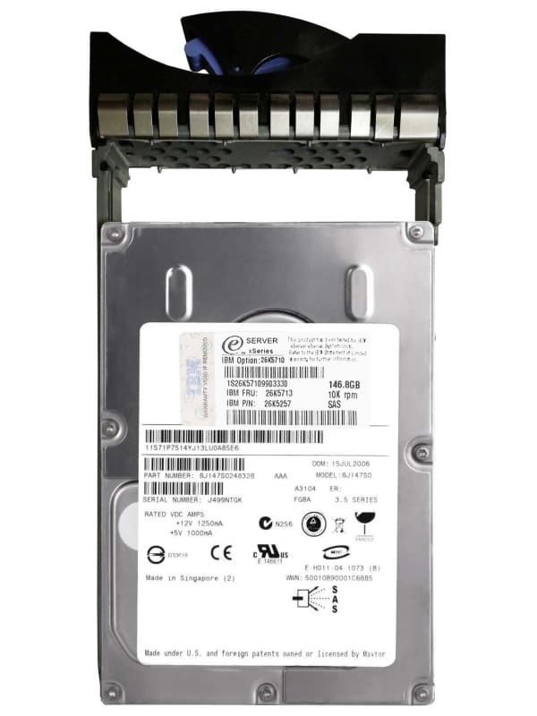 Жесткий диск Maxtor 8J147S0 146Gb  SAS 3,5" HDD