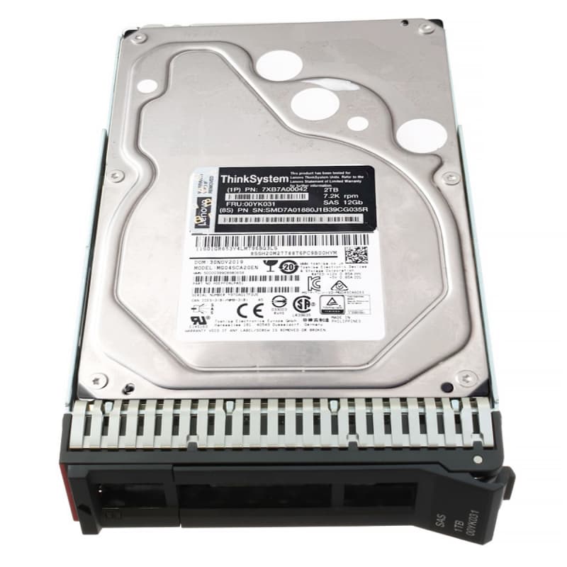 Жесткий диск Lenovo 7XB7A00042 2TB SAS 3,5" HDD