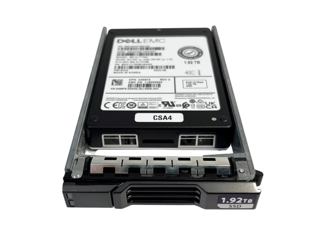 Жесткий диск Dell 498F8 1.92TB SAS 2,5" SSD