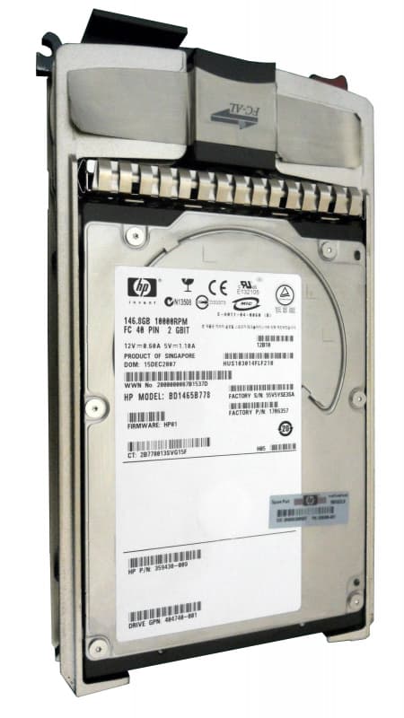 Жесткий диск HP BD1465B778 146,8Gb  Fibre Channel  3,5" HDD