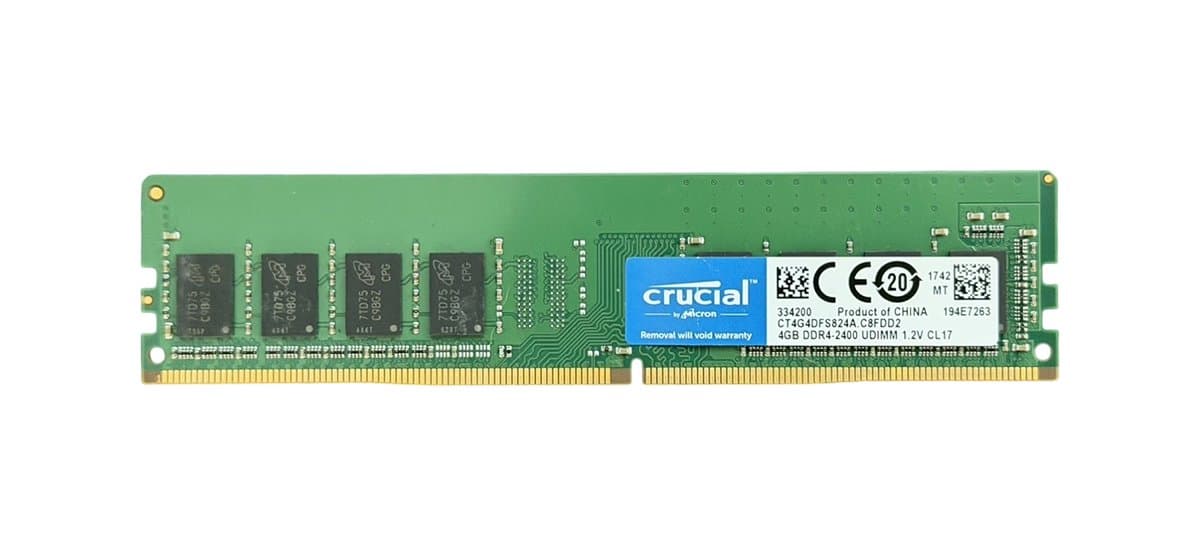 Оперативная память Crucial DDRIV 4Gb CT4G4DFS824A.C8FDD2