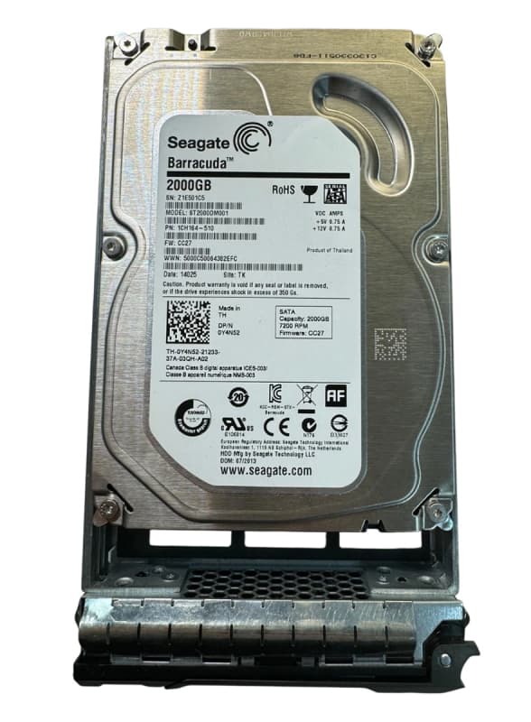 Жесткий диск Dell 1CH164-510 2Tb SATAIII 3,5" HDD